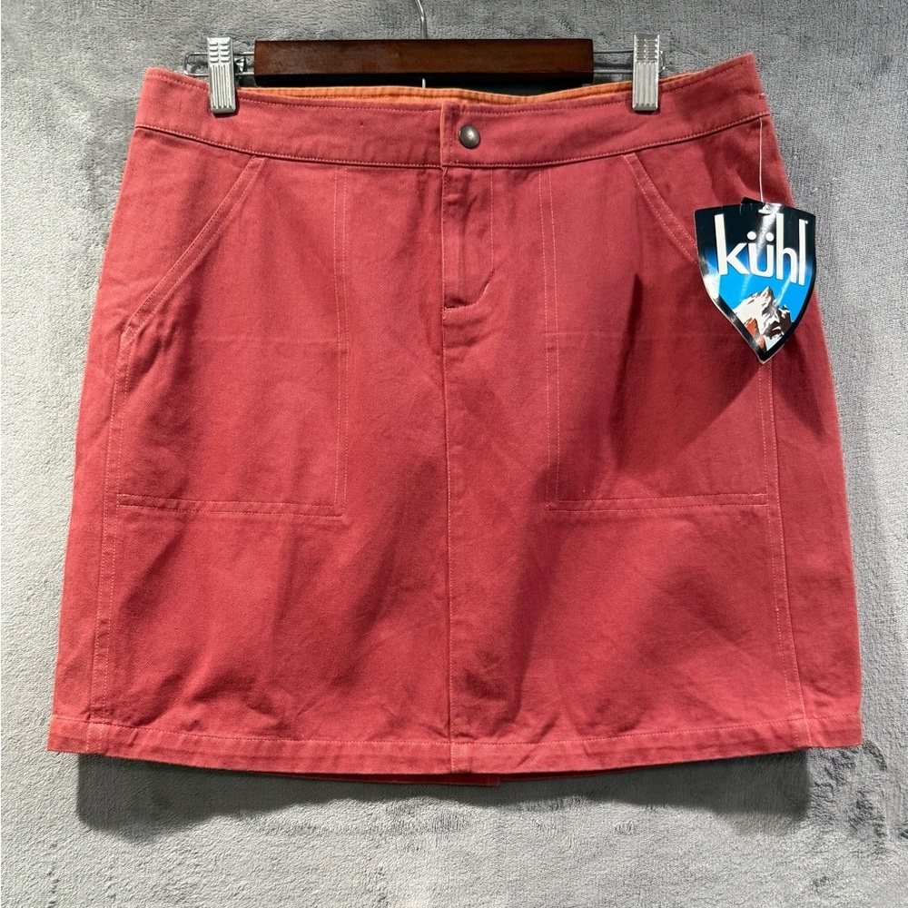 Kuhl Kontour Canvas Skirt Tuscany Women’s Size Medium Outdoor‎ Exploration